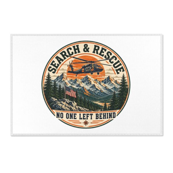 Search and Rescue Area Rug