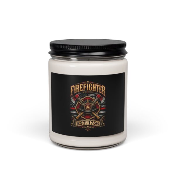 Firefighter Est. 1736 Soy Candle