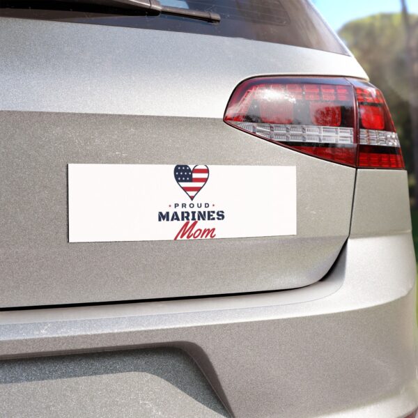 Proud Marines Mom Car Magnet