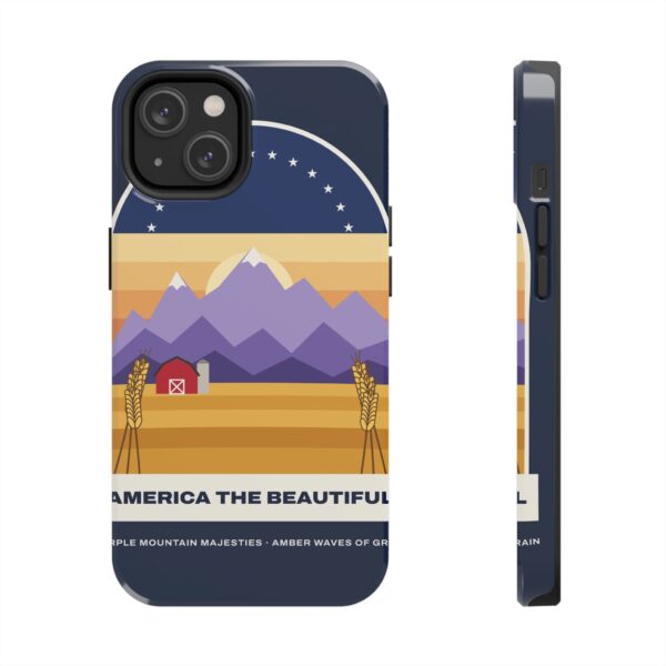 America the Beautiful Vintage Poster Tough Phone Case