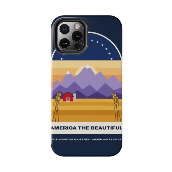 America the Beautiful Vintage Poster Tough Phone Case