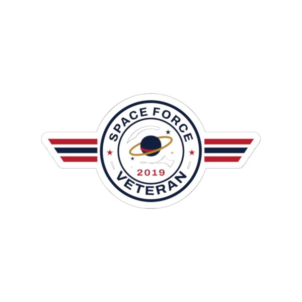 Space Force Veteran Patch Sticker