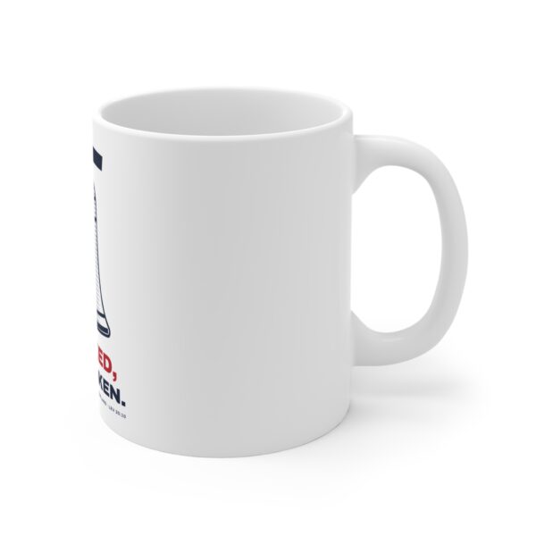 Cracked Not Broken Liberty Bell Mug