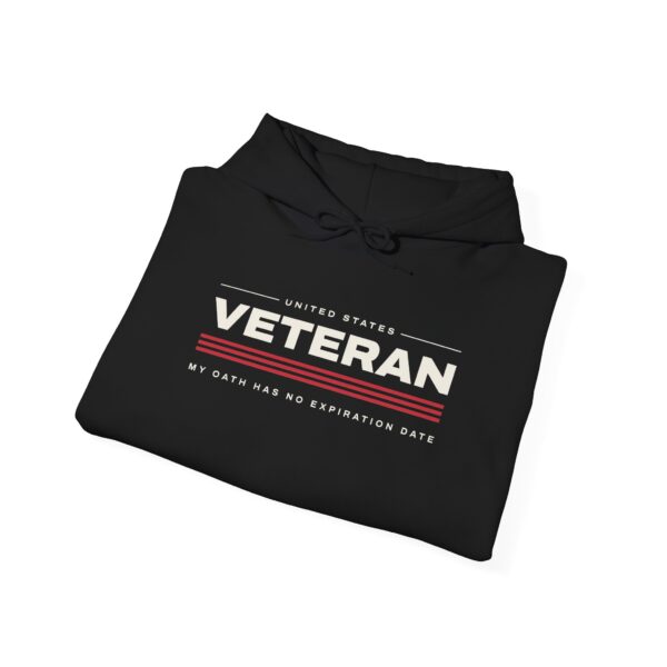Veteran My Oath Has No Expiration Date Hoodie, Black