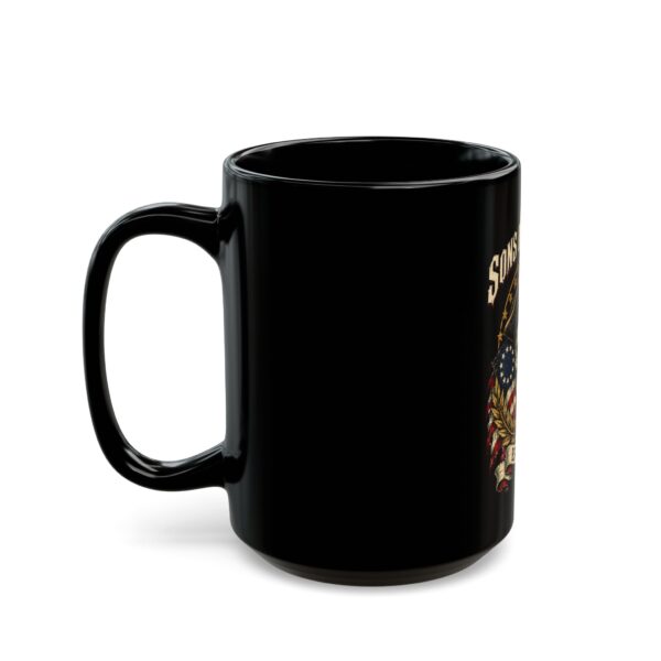 Sons of Liberty Skull Black Mug
