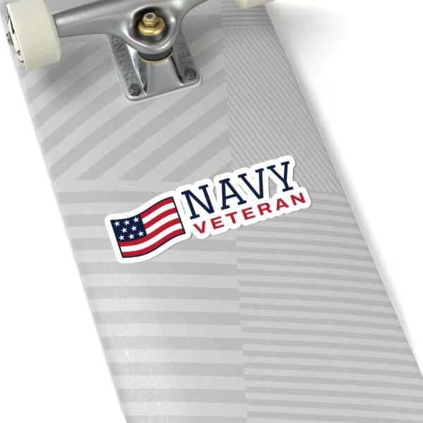 Navy Veteran Flag Sticker
