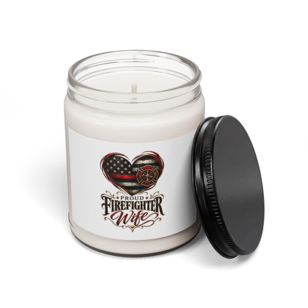 Proud Firefighter Wife Soy Candle