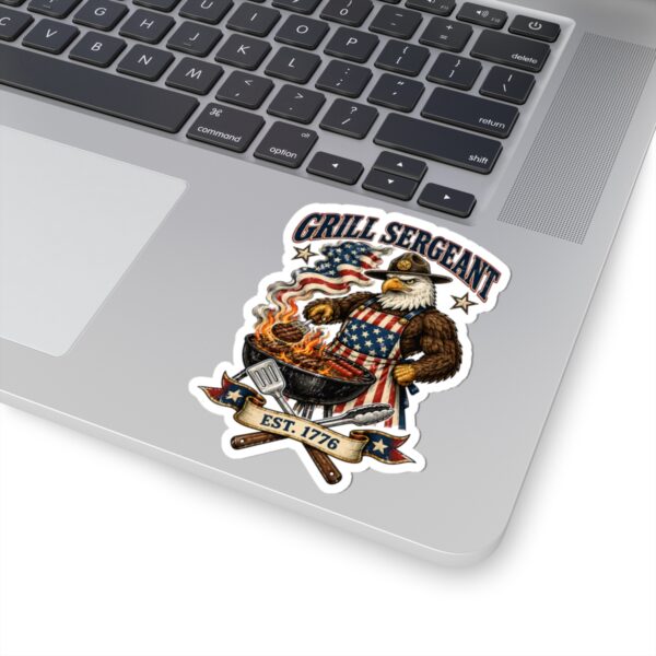 Grill Sergeant Eagle Sticker