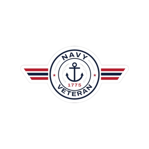 Navy Veteran Patch Sticker