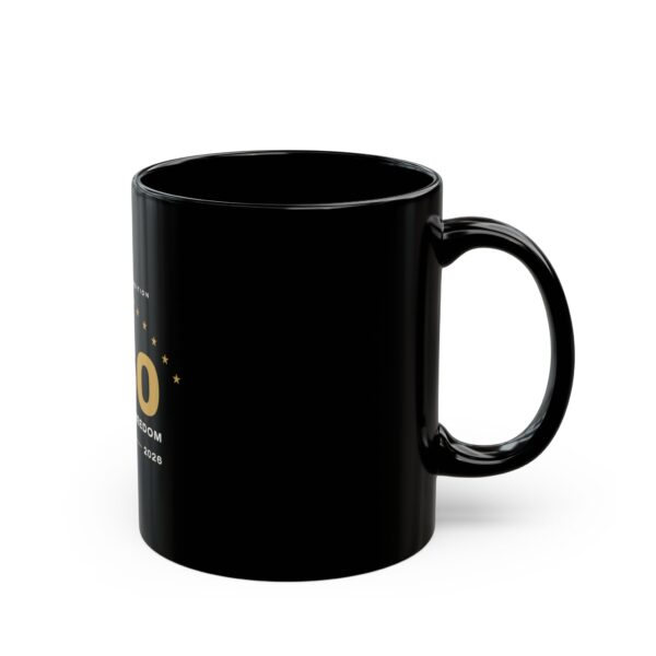 250 Years 1776-2026 Anniversary Edition Black Mug
