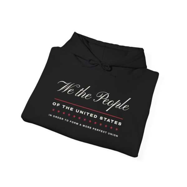 We the People Hoodie, Black