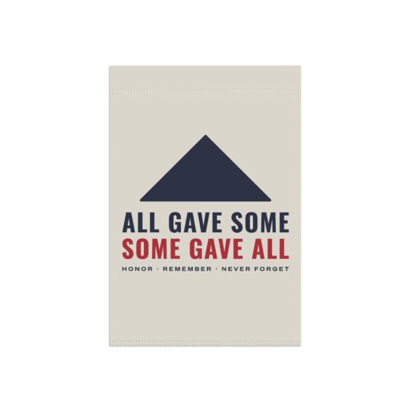 All Gave Some, Some Gave All Garden Flag