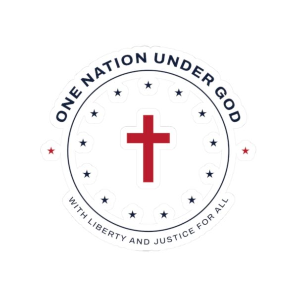 One Nation Under God Sticker
