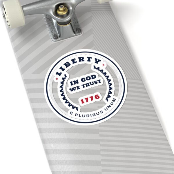 In God We Trust 1776 Coin Sticker