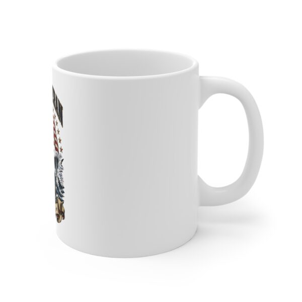 Navy Veteran Battleship & Anchor Mug