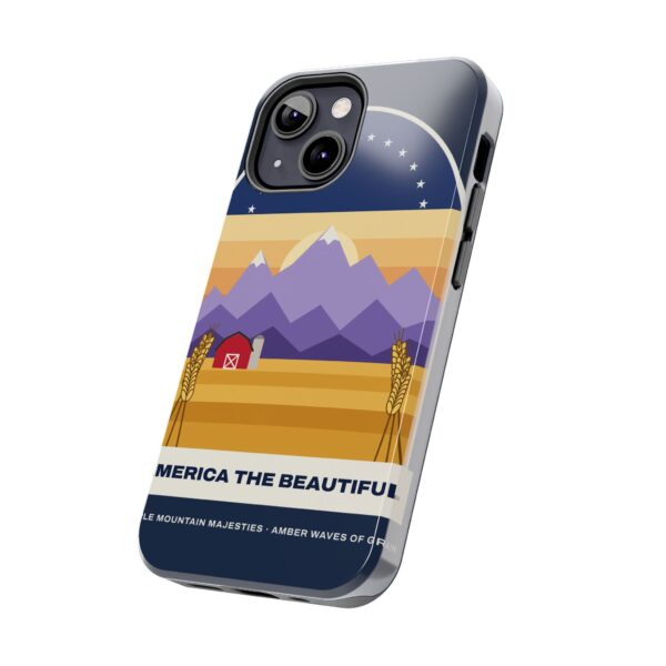 America the Beautiful Vintage Poster Tough Phone Case