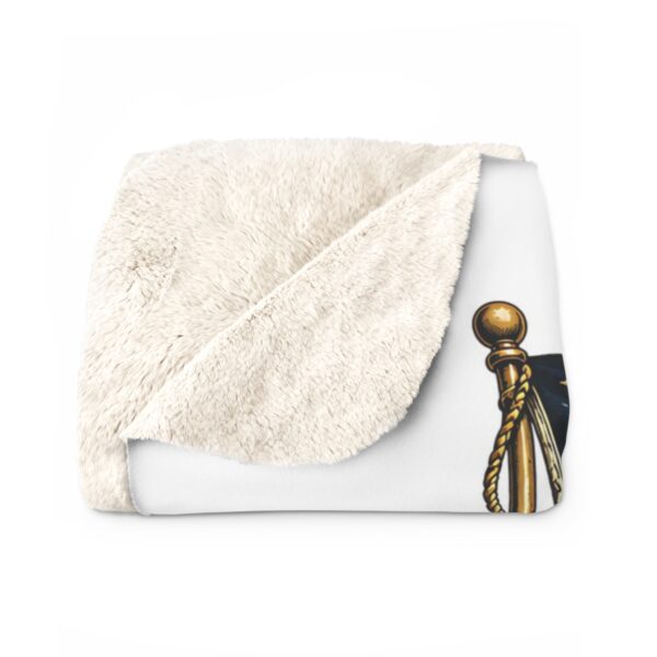 Volunteer Firefighter Sherpa Fleece Blanket