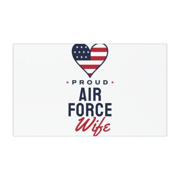 Proud Air Force Wife Car Magnet