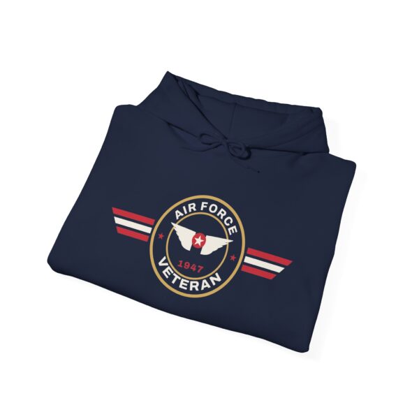 Air Force Veteran Patch Hoodie, Navy