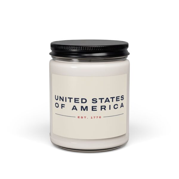 United States of America Est. 1776 Soy Candle