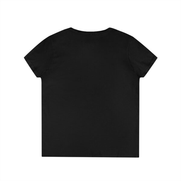 Proud Navy Mom Women's V-Neck Tee, White