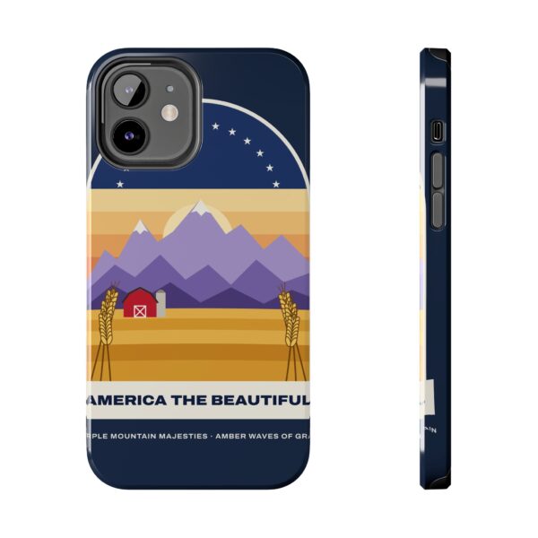 America the Beautiful Vintage Poster Tough Phone Case