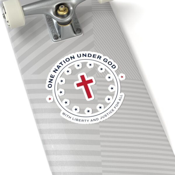 One Nation Under God Sticker