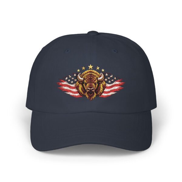 Land of the Free Bison Dad Hat