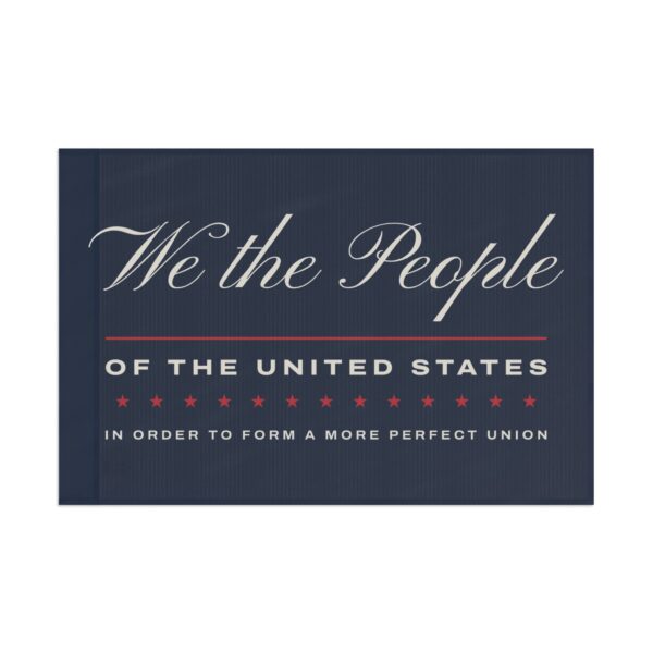 We the People 2x3 Wall Flag
