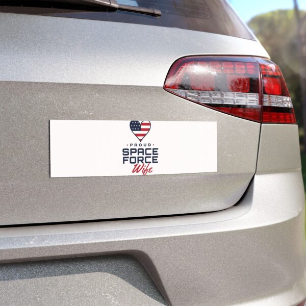 Proud Space Force Wife Car Magnet
