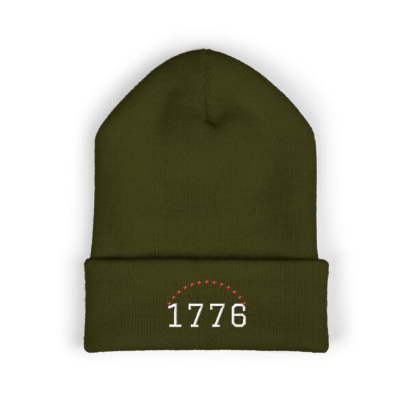 1776 Stars Embroidered Beanie
