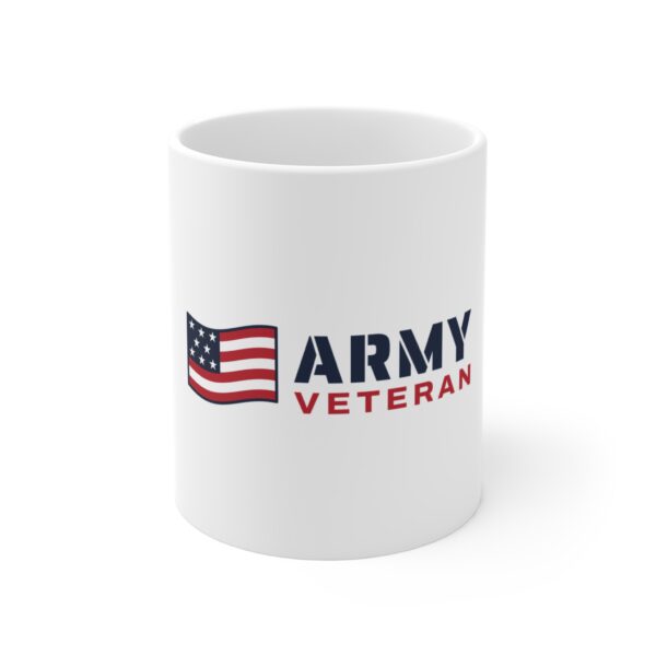 Army Veteran Flag Mug
