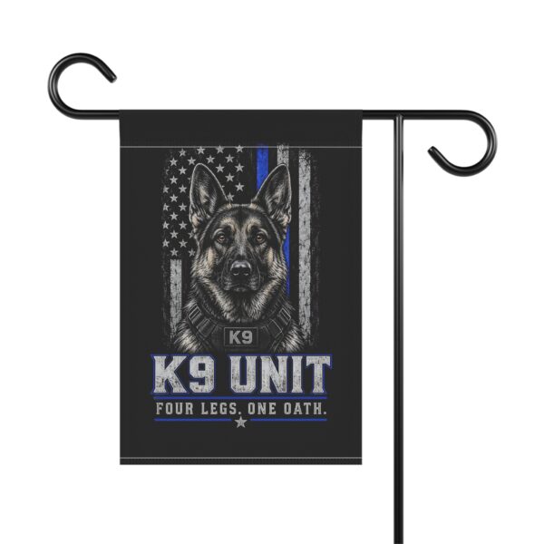 K9 Unit Garden Flag