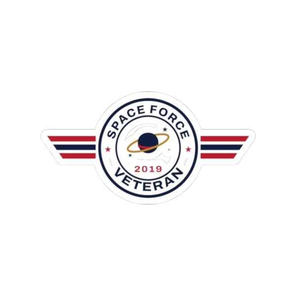 Space Force Veteran Patch Sticker
