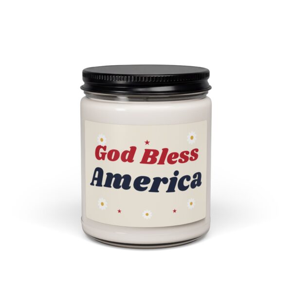 God Bless America Groovy Daisy Soy Candle