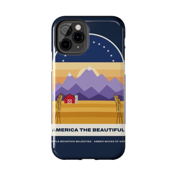 America the Beautiful Vintage Poster Tough Phone Case