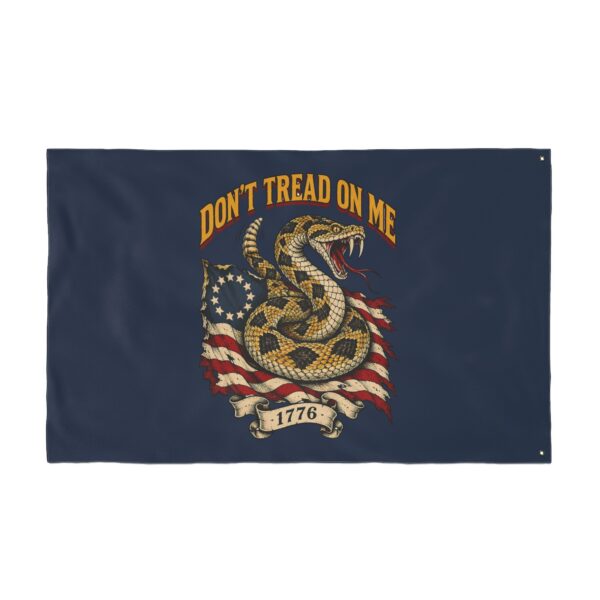 Don't Tread on Me Rattlesnake 3x5 Flag