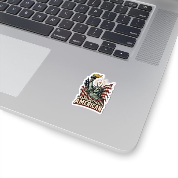 Unapologetically American Lady Liberty Sticker