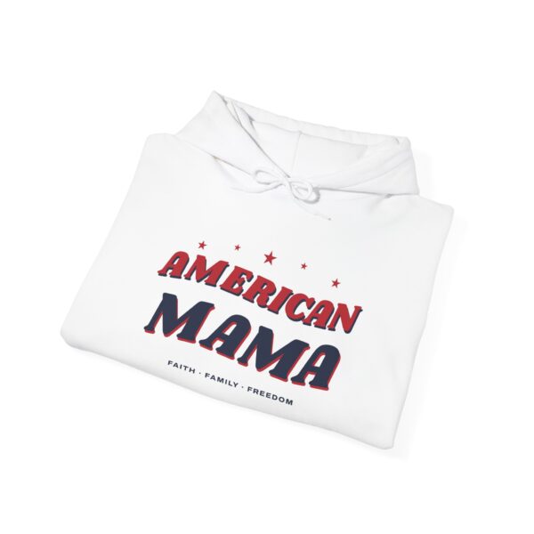 American Mama Hoodie, White