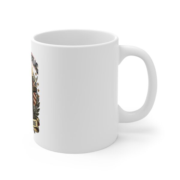 I Stand for the Flag, I Kneel for the Cross Mug