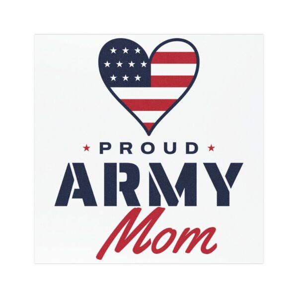 Proud Army Mom Car Magnet