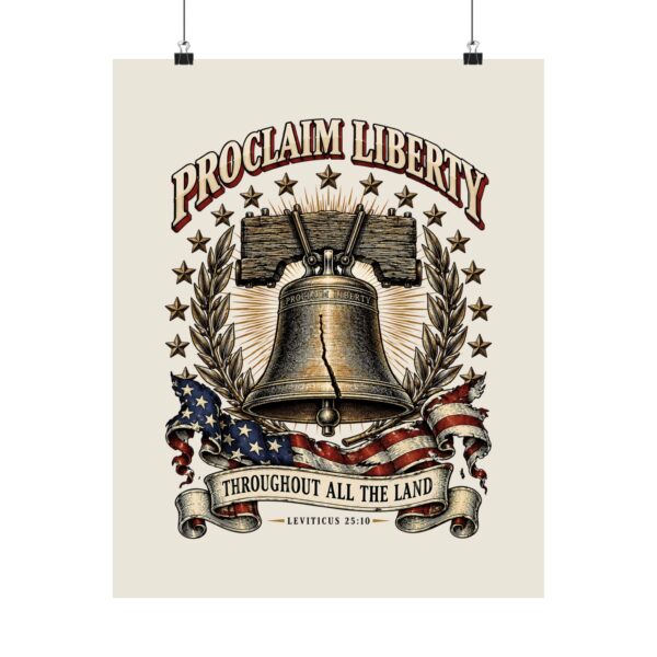 Proclaim Liberty Bell Poster