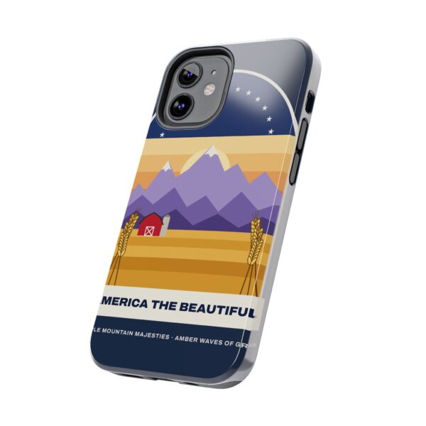 America the Beautiful Vintage Poster Tough Phone Case