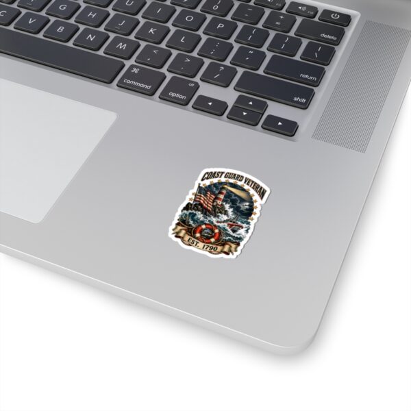 Coast Guard Veteran Lighthouse Sticker