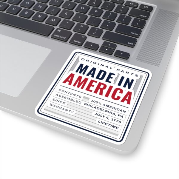 Made in America Sticker