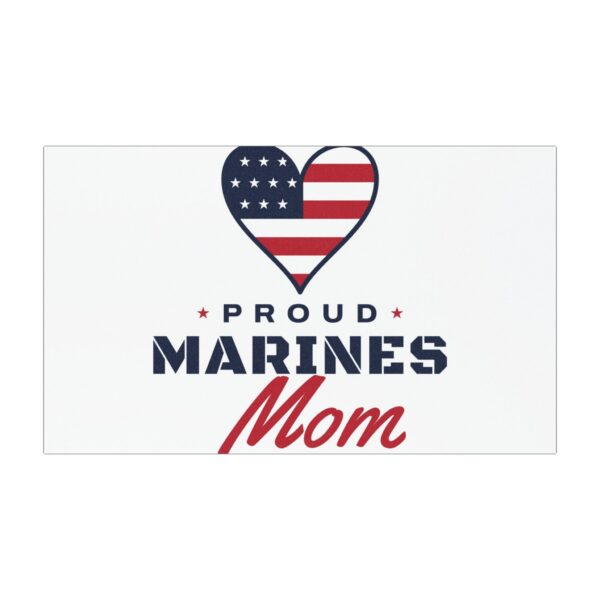 Proud Marines Mom Car Magnet
