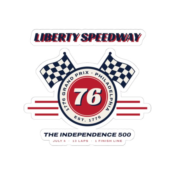 Liberty Speedway Vintage Racing Sticker