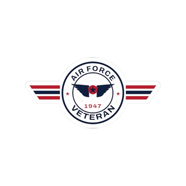Air Force Veteran Patch Sticker