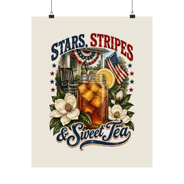 Stars, Stripes & Sweet Tea Poster