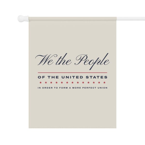 We the People Garden Flag